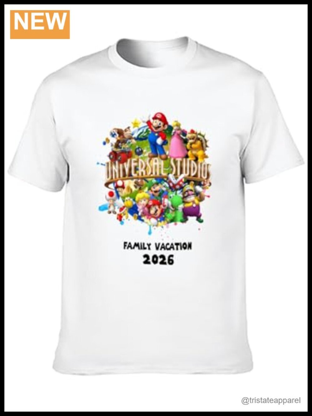 Super Mario Galaxy Graphic T-Shirt for Men Women Kids